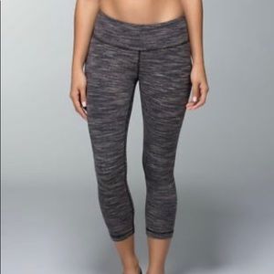 Lululemon Crop Reversible leggings